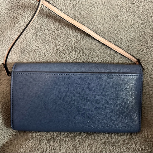 London Fog Crossbody in Denim Blue color - Picture 2 of 3